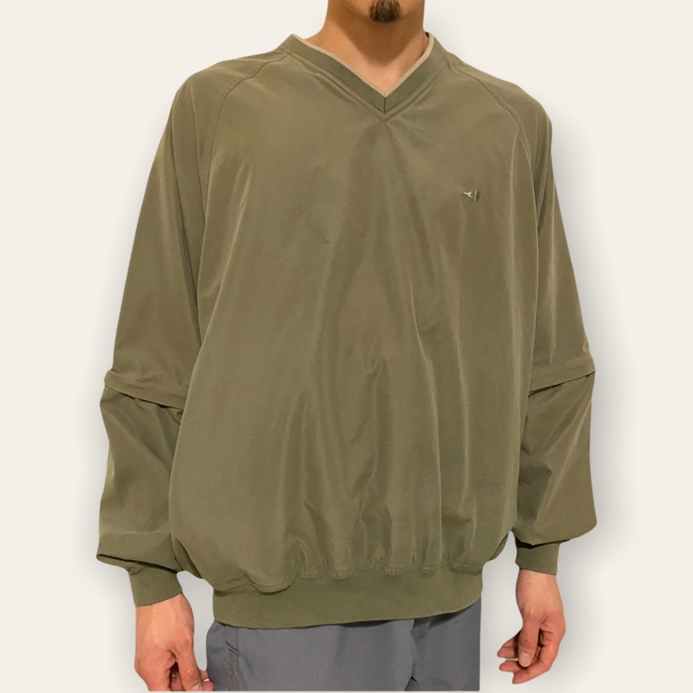 Grand Slam Khaki Green Windbreaker